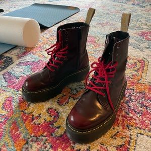 Dr. Martens vegan jaden platform boots
